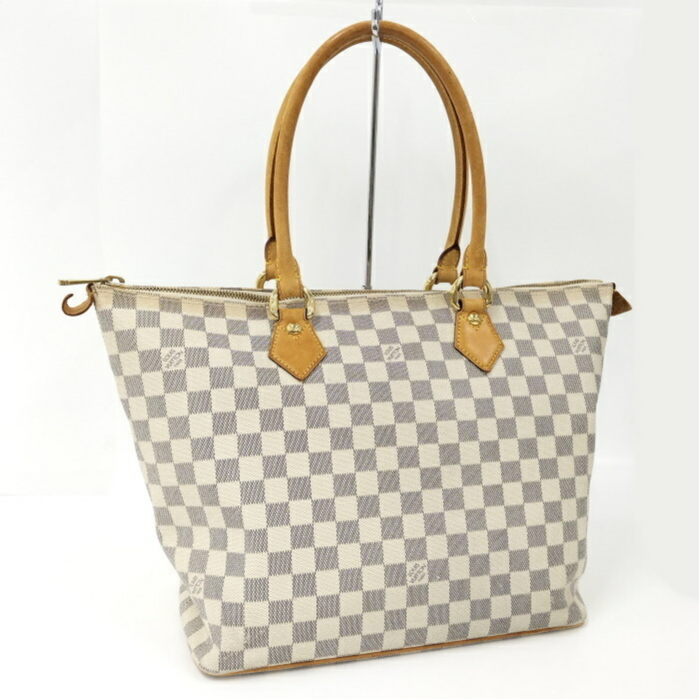 Louis Vuitton Saleya MM Damier Azur Tote Bag